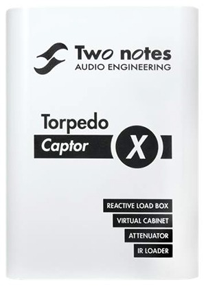 Two Notes Torpedo Captor X 투노트 토피도 캡터 엑스 리액티브 로드 박스 IR 캐비넷 시뮬레이터 (16옴 국내정식수입품)