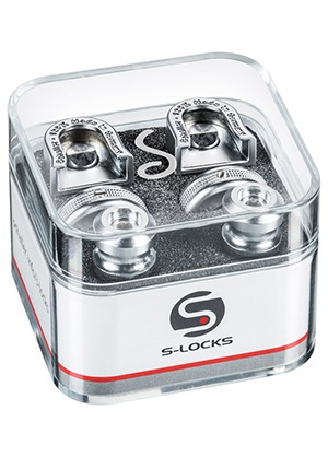 Schaller S-Locks Satin Chrome 쉘러 에스락스 스트랩락 무광 크롬 (국내정식수입품 당일발송)