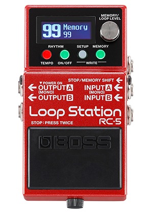 Boss RC-5 Loop Station 보스 알씨파이브 루프 스테이션 (국내정식수입품)