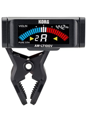 Korg AW-LT100V Clip-On Tuner 코르그 바이올린/비올라용 클립 튜너 (국내정식수입품)