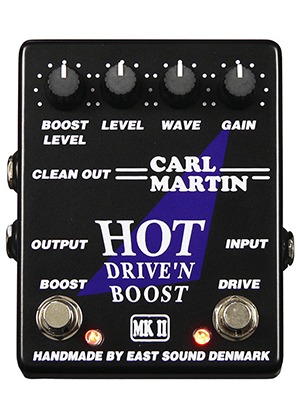 Carl Martin Hot Drive&#039;n Boost MK2 칼마틴 핫 드리븐 부스트 마크투 오버드라이브 부스트 (국내정식수입품)