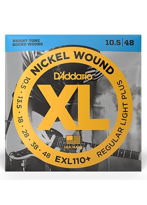 [일시품절] D&#039;Addario EXL110+ XL Nickel Round Wound Regular Light Plus 다다리오 니켈 일렉기타줄 레귤러 라이트 플러스 (010.5-048 국내정식수입품)