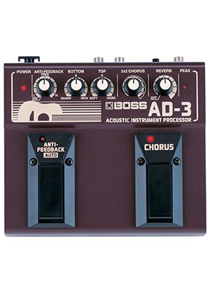 Boss AD-3 Acoustic Instrument Processor 보스 어쿠스틱 기타 프로세서 (국내정식수입품)