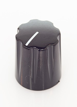 Miniature Fluted Pressfit Knob Black 플루티드 미니어처 프레스핏 노브 블랙 (국내정식수입품)