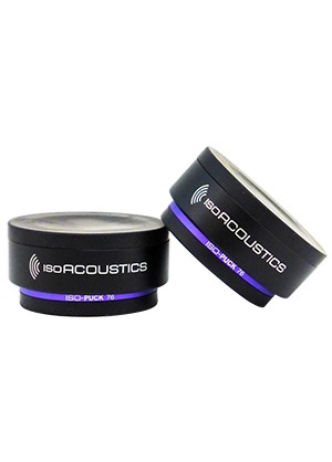 IsoAcoustics ISO-PUCK 76 아이소어쿠스틱 퍽 세븐티식스 스튜디오 스피커 방진 패드 (2개/1세트 국내정식수입품)