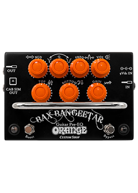 Orange Bax Bangeetar Guitar Pre-EQ Black 오렌지 백스 뱅기타 기타 프리 이큐 페달 블랙 (국내정식수입품)