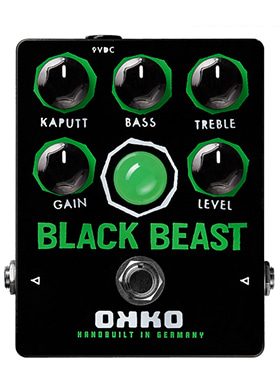 OKKO FX Black Beast 오코에프엑스 블랙 비스트 퍼즈 디스토션 (국내정식수입품)