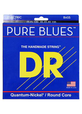 DR PB45-100 Pure Blues 디알 퓨어 블루스 퀀텀 니켈 라운드 코어 4현 베이스 스트링 (045-100 국내정식수입품)