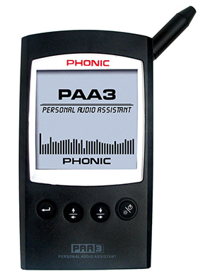 Phonic PAA3 Handheld Audio Analyzer 포닉 피에이에이쓰리 핸드헬드 오디오 아날라이저 (국내정식수입품)