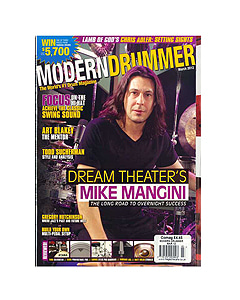 Modern Drummer Magazine Mar 12 모던 드러머 매거진 2012년 3월호