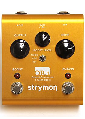 Strymon OB.1 Optical Compressor &amp; Clean Boost 스트라이먼 옵티컬 컴프레서 &amp; 클린 부스트 (국내정식수입품)