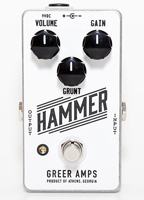 Greer Amps Hammer Distortion &amp; Fuzz 그리어앰프스 해머 디스토션 앤 퍼즈 (국내정식수입품)