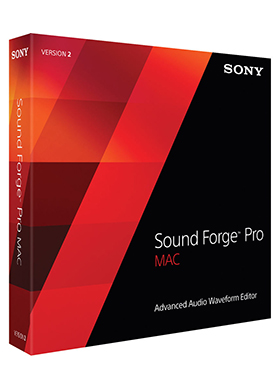 Sony Sound Forge Pro Mac 2 Retail 소니 사운드 포지 프로 맥 투 리테일 (Mac용 박스버전 국내정식수입품)