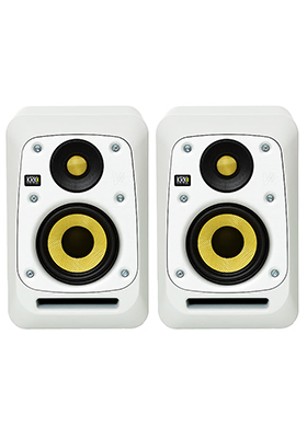 KRK V4 S4 White 케알케이 브이포에스포 4인치 액티브 모니터 스피커 화이트 (2통/1조 국내정식수입품)