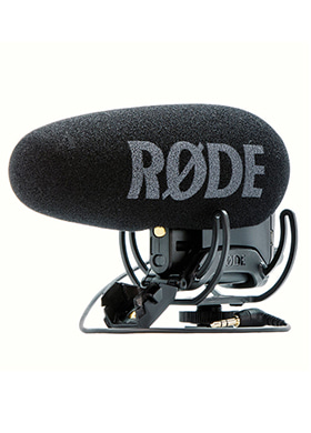Rode VideoMic Pro+ 로드 비디오 마이크 프로 플러스 카메라 부착형 지향성 컴팩트 마이크 (국내정식수입품)