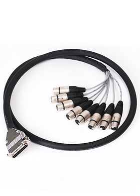 [스튜디오 납품용 주문제작상품] Sommer Mistral &amp; Neutrik DB25 to XLR Female Multi Cable 좀머 뉴트릭 디서브 멀티 케이블 (D-Sub 8채널 국내정식수입품)