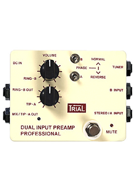 Trial Dual Input Preamp Professional 트라이얼 듀얼 인풋 프리앰프 프로페셔널 (국내정식수입품)