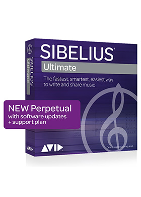 Avid Sibelius Ultimate Perpetual License 아비드 시벨리우스 얼티메이트 퍼페츄얼 라이센스 (박스 버전, 영구 라이센스, 1년 무상 업데이트 국내정식수입품)