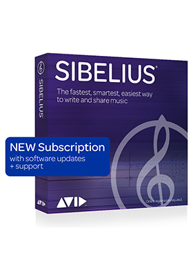 Avid Sibelius 1-Years Subscription 아비드 시벨리우스 1년 구독 (1년간 정액제 국내정식수입품)
