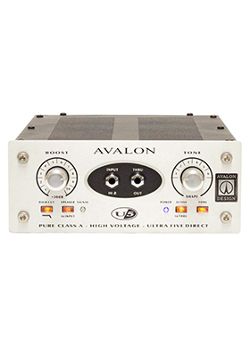 Avalon U5 Silver 아발론 유파이브 모노 다이렉트 박스 프리앰프 실버 (국내정식수입품)