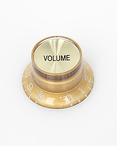 Qsi Top Hat Pressfit Volume Knob Gold 탑 햇 프레스핏 볼륨 노브 골드 (국내정식수입품 당일발송)