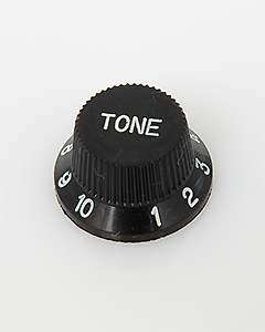 Qsi Strat Tone Pressfit Knob Black 스트랫 톤 프레스핏 노브 블랙 (국내정식수입품 당일발송)