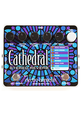 Electro-Harmonix Cathedral Stereo Reverb 일렉트로하모닉스 커시드럴 스테레오 리버브 (국내정식수입품)
