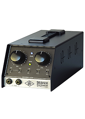Universal Audio SOLO/610 Classic Tube Preamplifier &amp; DI Box 유니버셜오디오 솔로 클래식 튜브 마이크 프리앰프 다이렉트 박스 (국내정식수입품)