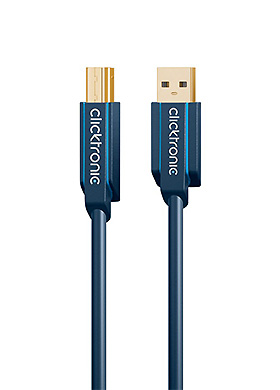 Clicktronic USB 3.0 A/B Cable 클릭트로닉 유에스비 케이블 (A/B,3m 국내정식수입품)