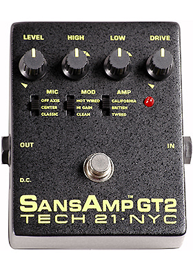 Tech 21 SansAmp GT2 테크투엔티원 산스앰프 지티투 (국내정식수입품)