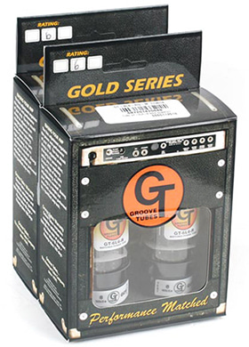 [일시품절] Groove Tube GT-6L6-R Medium Matched Quartet Power Vacuum Tube 그루브튜브 미디엄 매치드 쿼텟 파워앰프 진공관 (4개/1세트 국내정식수입품)