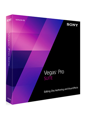 Sony Vegas Pro 13 Suite 소니 베가스 프로 써틴 스위트 (윈도우용 박스버전 국내정식수입품)