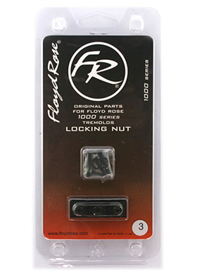 Floyd Rose FR Locking Nut R3 Black 플로이드 로즈 락킹 너트 블랙 (42.8mm 국내정품)
