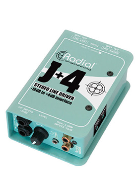 Radial J+4 Stereo Line Driver 레디얼 제이플러스포 스테레오 라인 드라이버 (국내정식수입품)