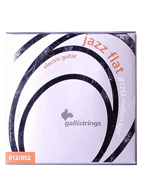 Gallistrings JF1252 Jazz Flat Medium Light 갈리스트링스 재즈 플랫 미디엄 라이트 일렉기타줄 (012-052 국내정식수입품)