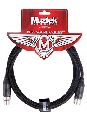 Muztek PMF-300 Pure Sound Mic Cable 뮤즈텍 퓨어 사운드 마이크 케이블 (XLR Female,XLR Male,3m 국내정품)